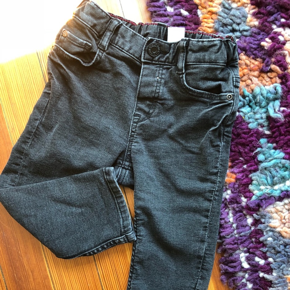 Slim Fit Black Jeans